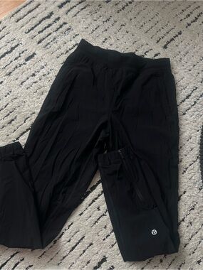 lululemon athletica Black Track Joggers